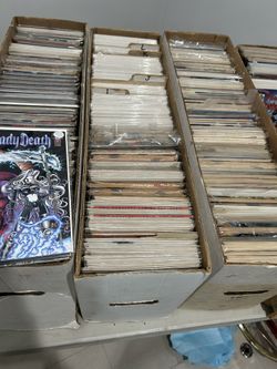 4 Long Boxes Full If Comics 