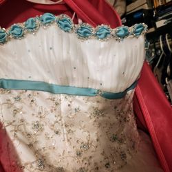 Sweet 16 Or Quinceñera Gown. 