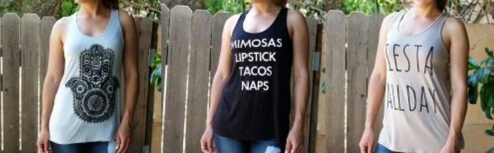 Ladies tank tops
