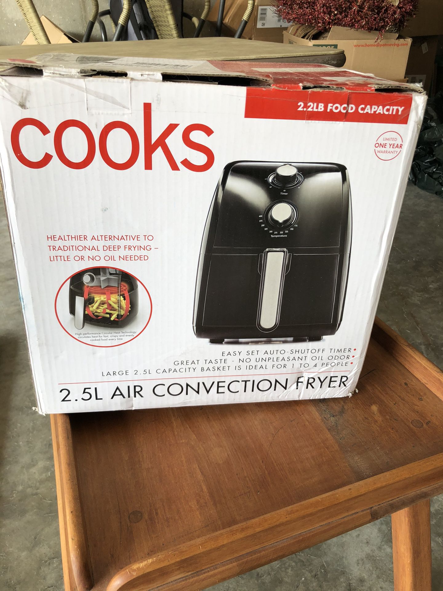 Cooks air fryer