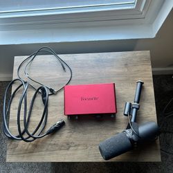 FULL SHURE SM7B PODCAST/YOUTUBE SET UP