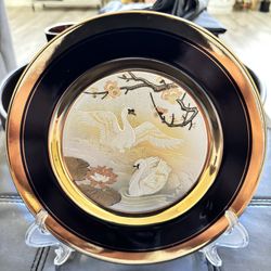 2 Commemorative Original Art of CHOKIN Display Plates