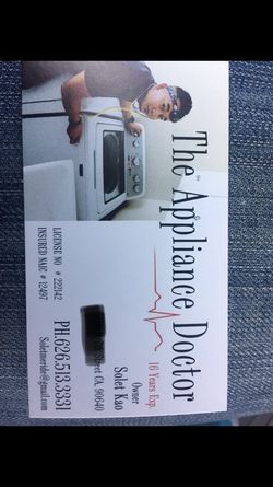 Appliance and AC repair