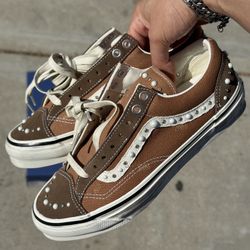 Vans Old Skool Pearlized Vintage Cocoa 7.5M & 10M