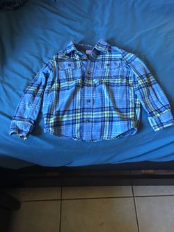 Boys Gymboree flannel size 5