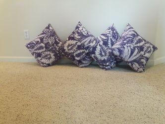 (4) Tommy Bahama Pillows