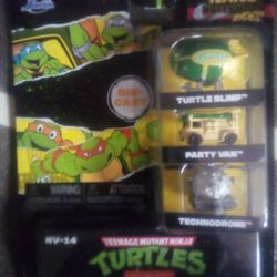TMNT Die Cast Pieces 