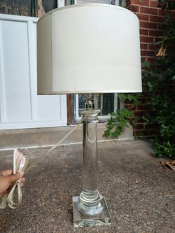 Acrylic Clear Lamp