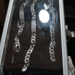 Silver Man Bracelets
