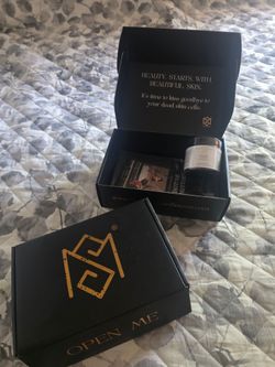 2 boxes MS Moroccan Black Soap and Exfoliating Glove