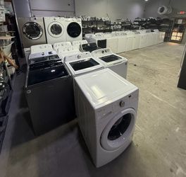 Single and Sets, Washers and Electric Dryers, Clean, tested and ready to go. Price for dryers 100+ washers 150+
60 day warranty on all appliances. (If