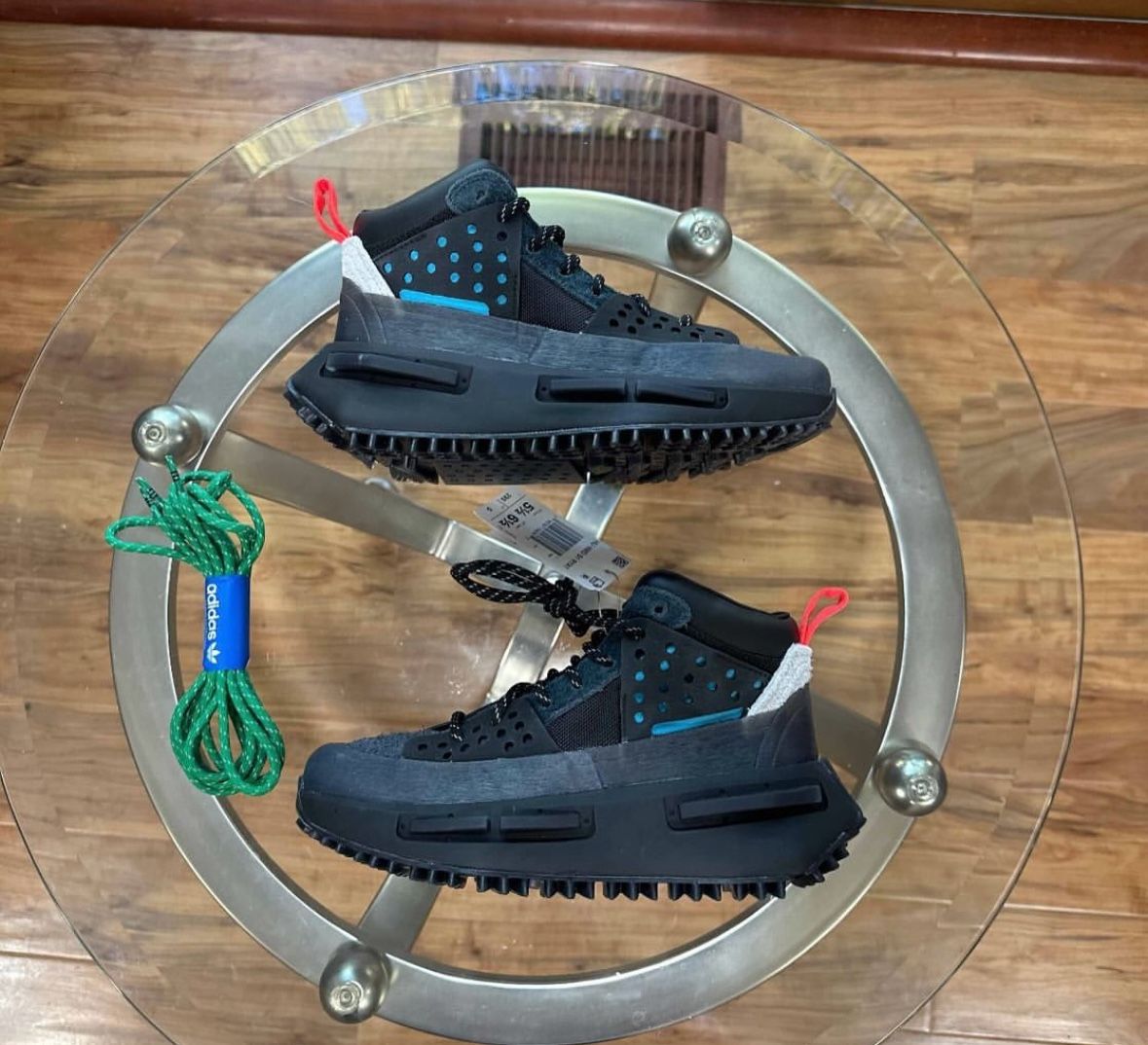 Adidas Human Race NMD S1 Ryatt Core Black Boots Size 7W 5.5 M