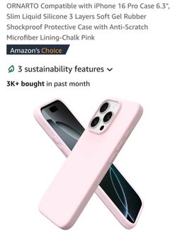 Ornato Phone Case for iPhone 16 Pro-Pink