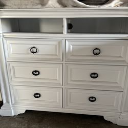 White dresser