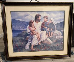Del Parson Christ with the Children