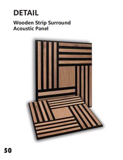 Acoustic Wood Panel
