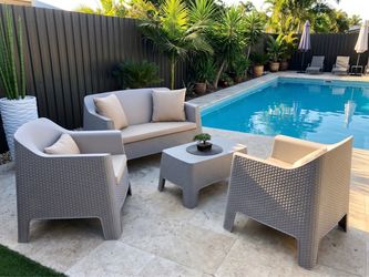 449-. PATIO 5pc Seating Set! NEW IN BOX!