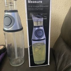 Glass Oil And Vinegar Dispenser