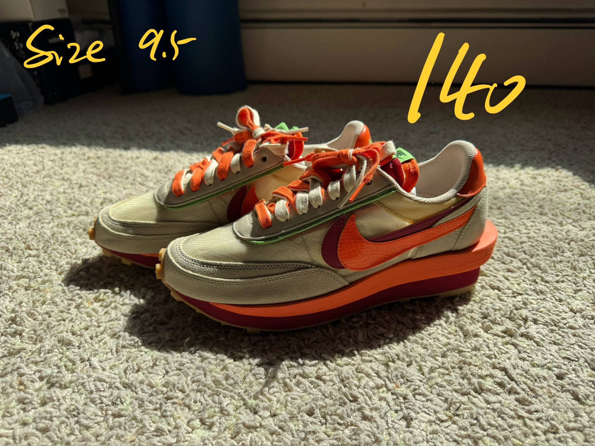 Brand New Clot Sacai Nike Shoes