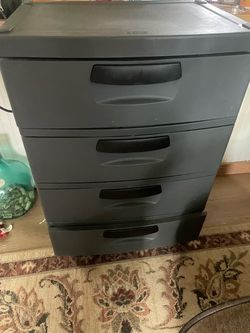 Sterilite 4-Drawer Plastic Storage Tower