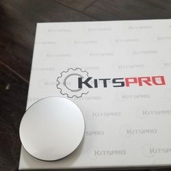 2.6" (65mm) Silver Center Caps