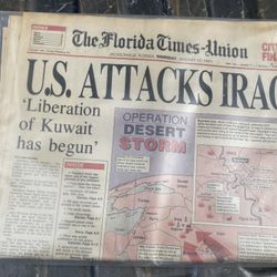 Vintage Newspaper 
