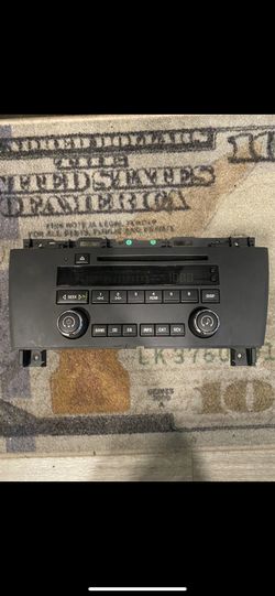 Old Buick Lucerne Radio Dash