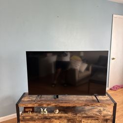 55” Hisense 4K Android TV& Stand Included
