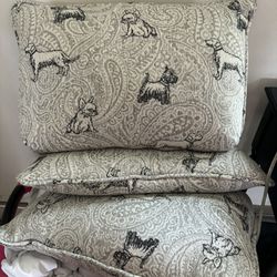 Set If 3 Dog Pillows