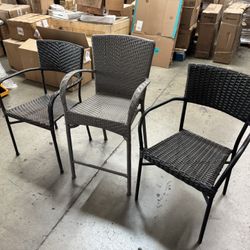 Outdoor Patio Chairs – $60 for All / $20 Each