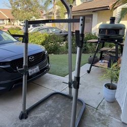 Bench Press And Squat Rack With Lat Pull Down