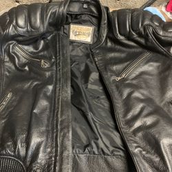 Leather jacket