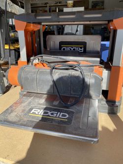 Ridgid planer