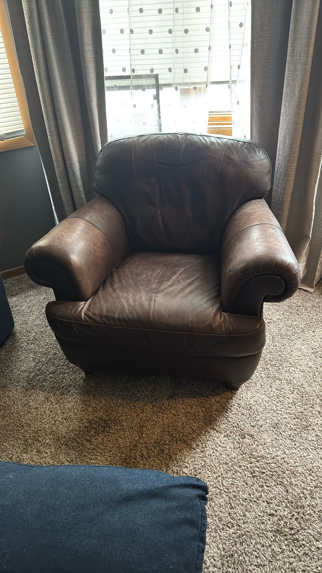 Free Genuine leather Chair