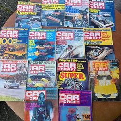 Vintage Car Craft Magazine 1(contact info removed) Lot of 14