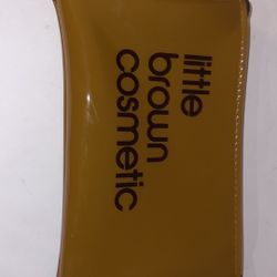 Little Brown Cosmetic Case Vintage 
