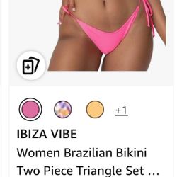 Brazilian Pink Bikini