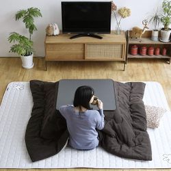 YAMAZEN ESK-75-B Casual Kotatsu Japanese Heated Table 29.5x29.5in(75x75 cm)