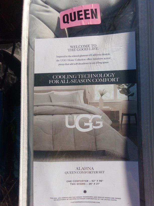 UGG Queen Comforter Set