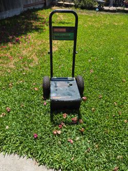 Pressure washer cart