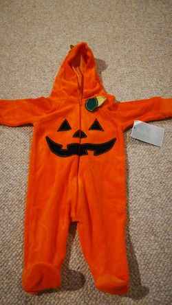 Halloween Costume 0 to 3 Months Pumpkin