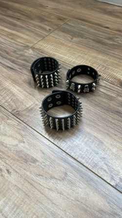 Set Of Punk Bracelets