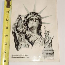 Comparative NY Statue Liberty Tile