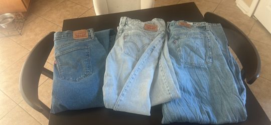 Levi's Denim Jeans Lot of 3