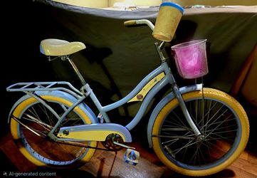 Huffy ladies beach crusier.          50.00