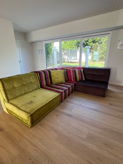 Bohemian sectional couch