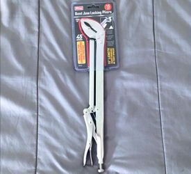 New 15" bent jaw locking pliers