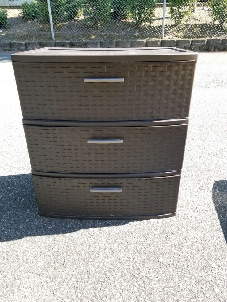 Three drawer storage bin!