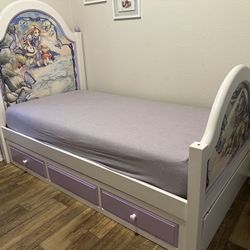 4 Pc Girls High Quality Bedroom Set Furniture 