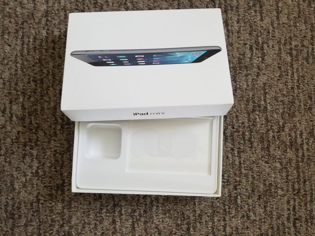 ipad mini box only